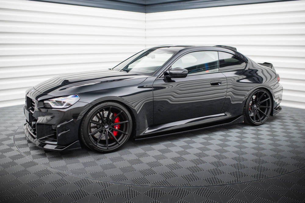 Zijskirts V.4 BMW M2 G87 Maxton Glans Zwart