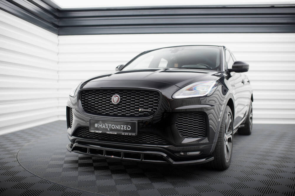 Voorspoiler Jaguar E-Pace R-Dynamic Maxton Glans Zwart