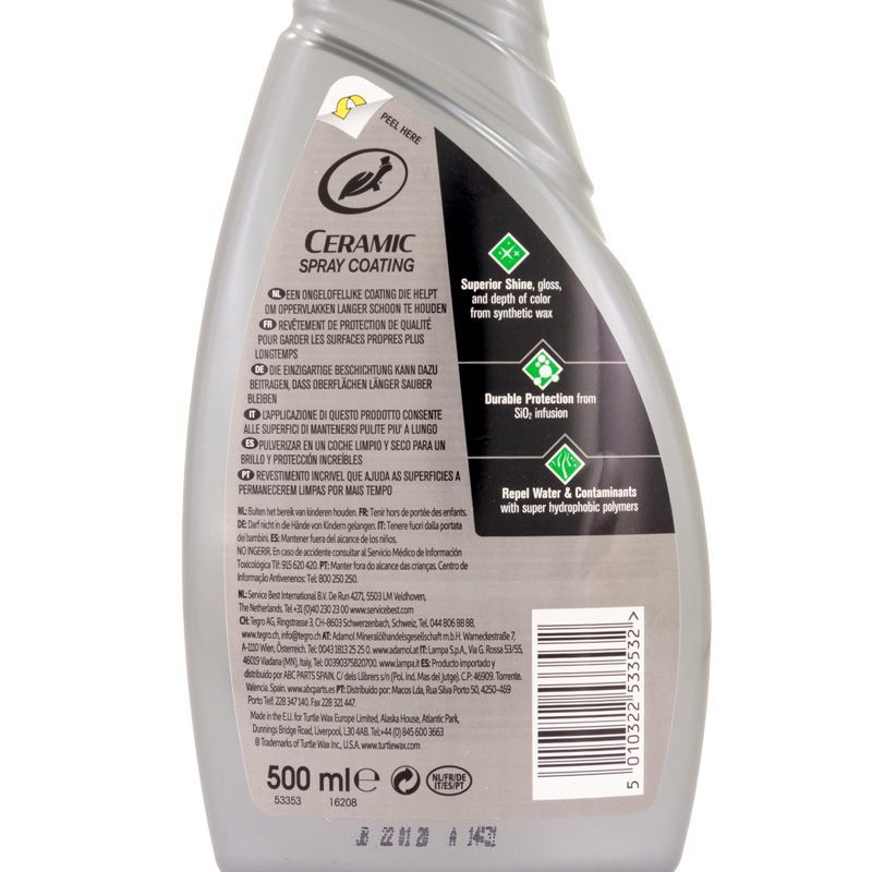 Turtle Wax 53353 Hybrid Solutions Ceramic Spray Coating 500ml