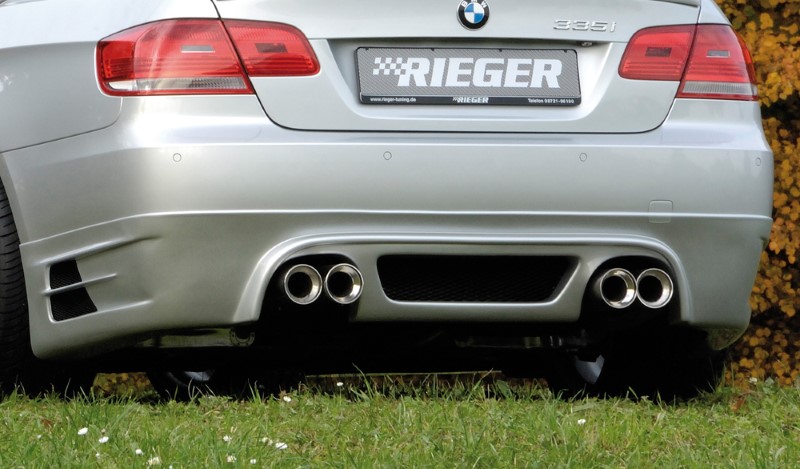 Achterbumper Diffusor BMW E92 alleen 335i Coupe Rieger