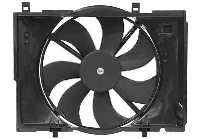 ventilator, 7 bladen, diesel Mercedes C klasse, W202, 1993-2000