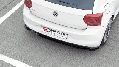 Diffuser VW Polo GTI Mk6 Glans Zwart