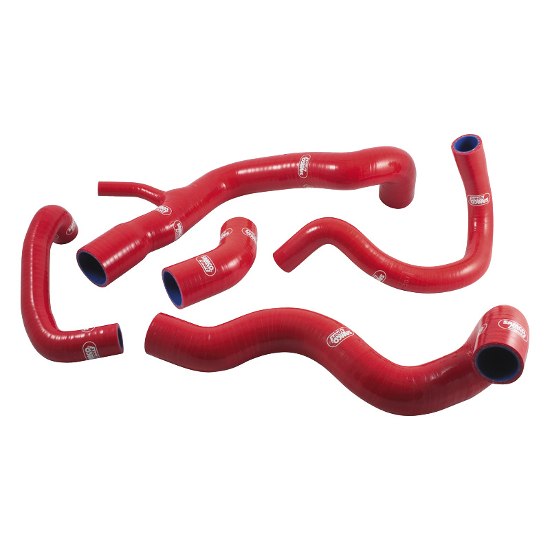 Samco Slangen Kit  Opel Astra H 3/5-deurs 2.0T OPC 240pk 2005- - 5-delig - Koeling - Blauw