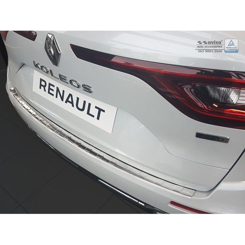 RVS Achterbumperprotector  Renault Koleos II 8/2016- 'Ribs'