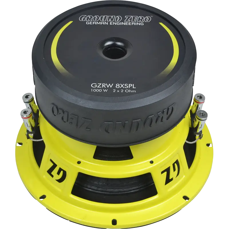 Ground Zero GZRW 8XSPL 8″ Subwoofer, 1000 W