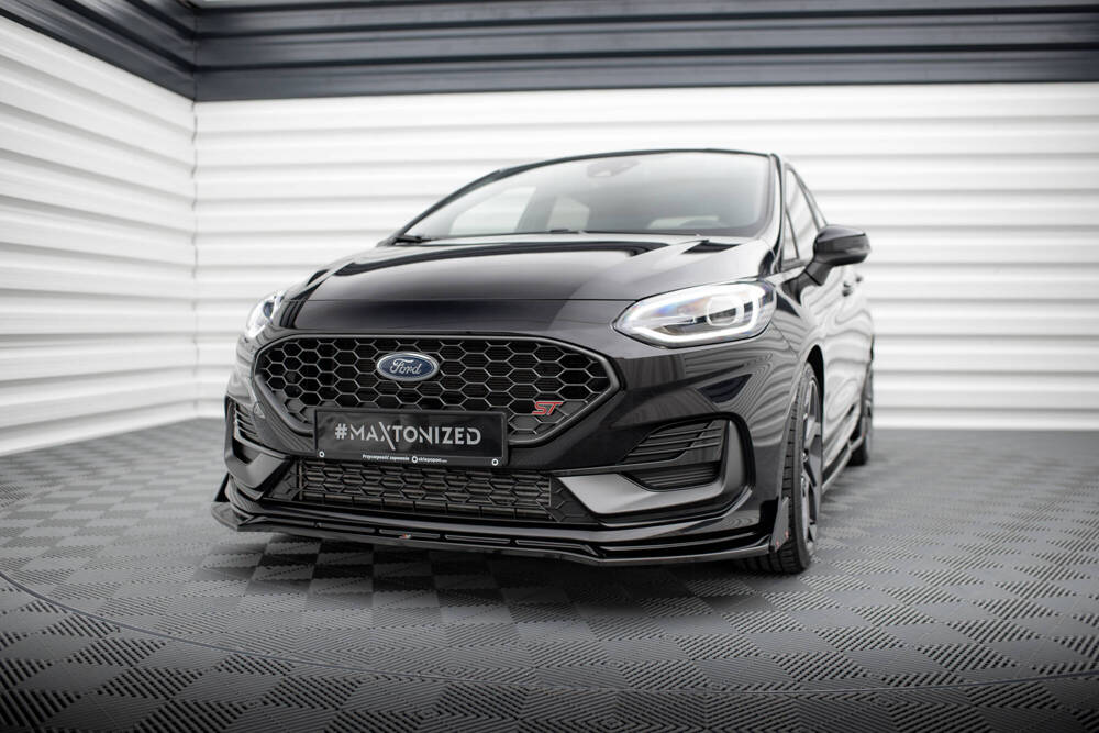 Bodykit Ford Fiesta ST Mk8 Facelift Maxton Glanzend zwart