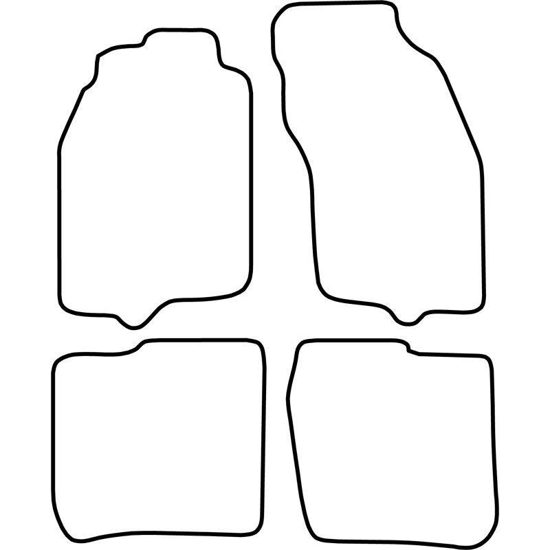 Automatten Velours  Volvo S40/V40 1995-1999
