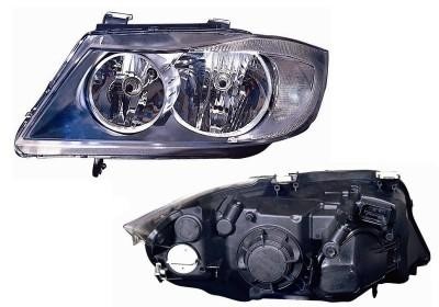 koplamp, ZKW, H7+H7, elektr verstelb, rechts BMW 3 serie E90/E91