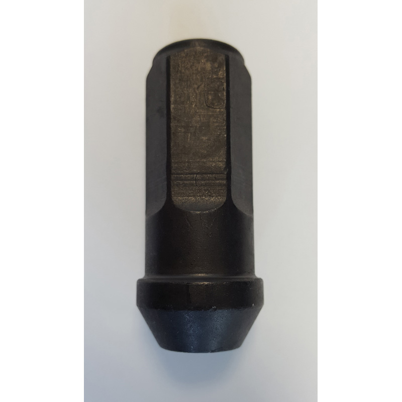 H&R Wielmoer konisch M14x1.50 - Lengte 56mm - Zwart gesloten