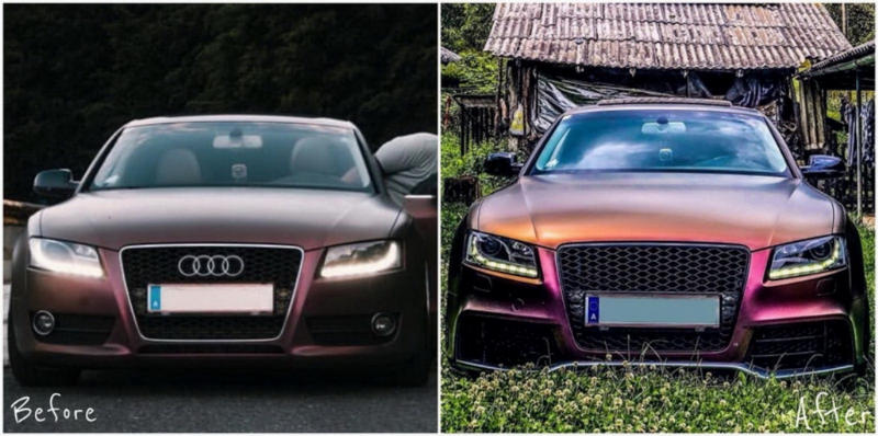 Voorbumper Audi A5 8T Pre Facelift (2008-2011) RS5 Design